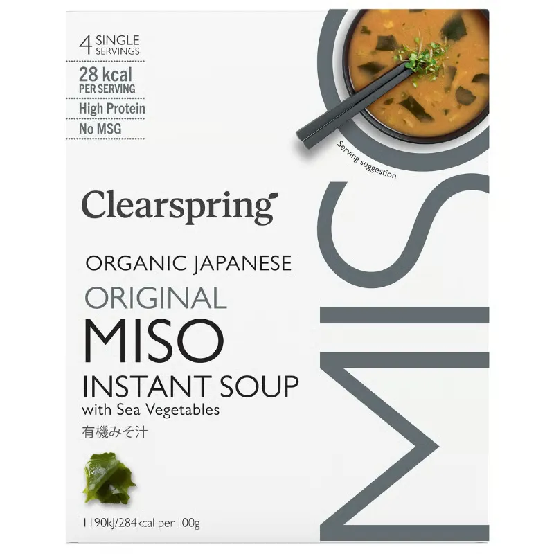 Clearspring Instant Miso Soup - with Sea Vegetable Ø (40 g)