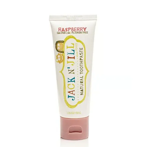 Jack N’ Jill Tandpasta Natural hindbærsmag (50 ml.)