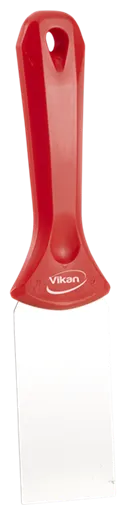 Vikan Rustfri Håndskraber, 50 mm, Rød