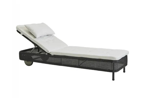Cane-line Hynde til Presley Solvogn - White Natté QuickDry