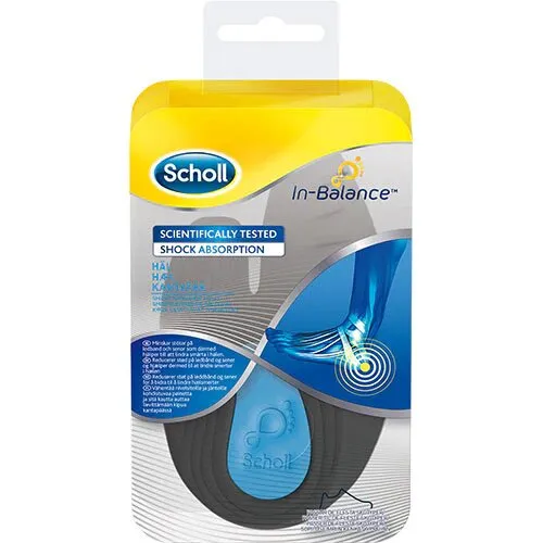Scholl In-Balance Smertelindrende indlægssåler (M) - 1 pk.