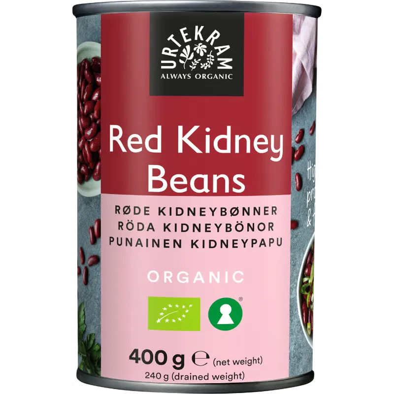 Urtekram Røde kidneybønner (400 g)