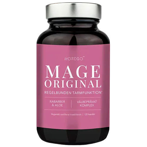 Nordbo Mage Vegansk (120 kaps)