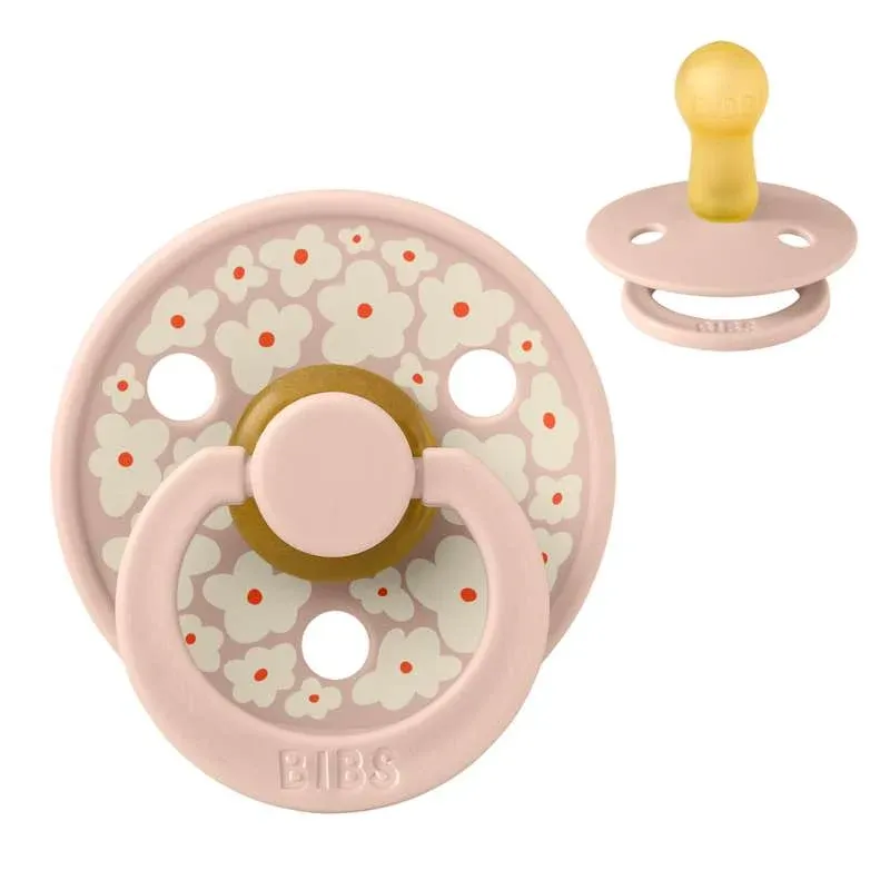 BIBS Rund Colour Sut - Str. 2 - Naturgummi - Studio Jasmine Field - Blush