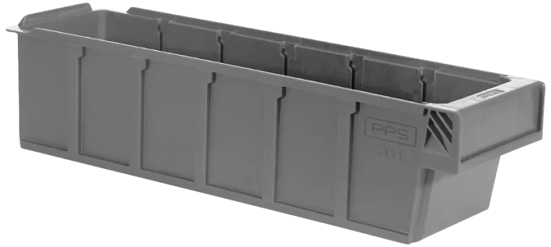 PPS 3111 lagerkasse grå 400×115×100mm 3,1ltr