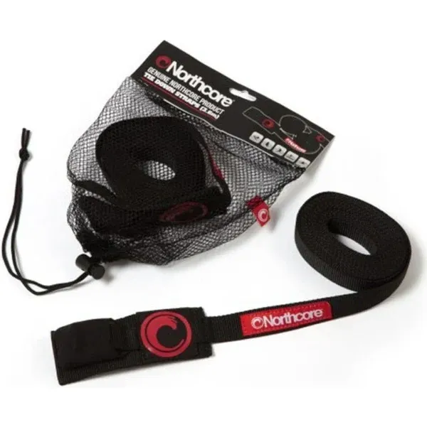 Northcore Tie Down Straps (3.6m) - Sort