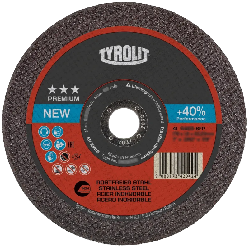 Skæreskive Premium 41F ø230×2,0 A30R-BFP