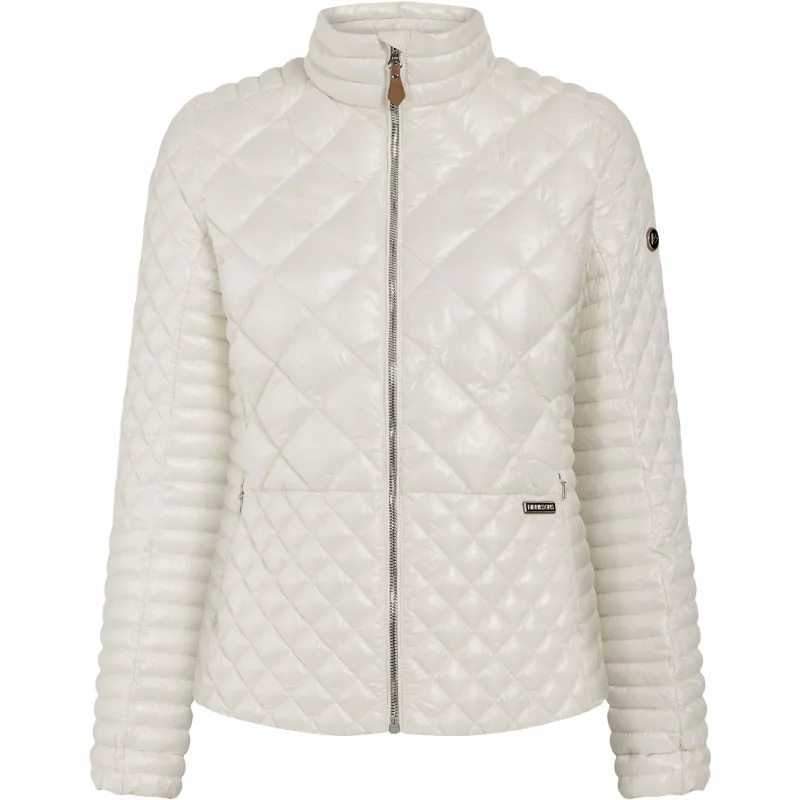 Didriksons Hedvig, fiberdunjakke, dame, white foam
