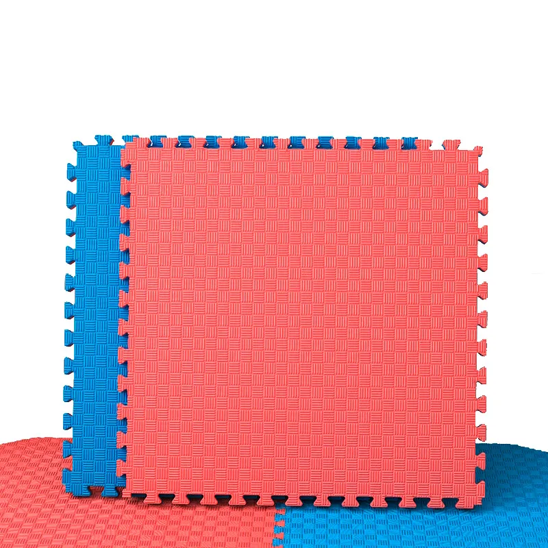 Odin Floor Guards Fitnessgulv 1000x1000x20 mm Rød/Blå
