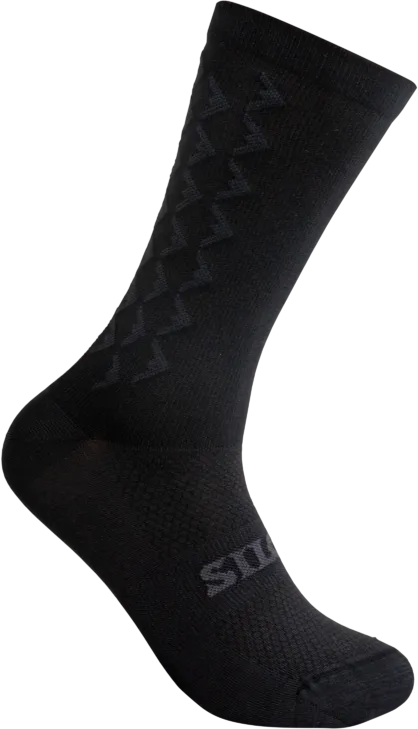 Silca Aero Tall Sock (19.5cm) - Sort