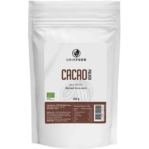 Cacao pulver Øko. - 200 gram