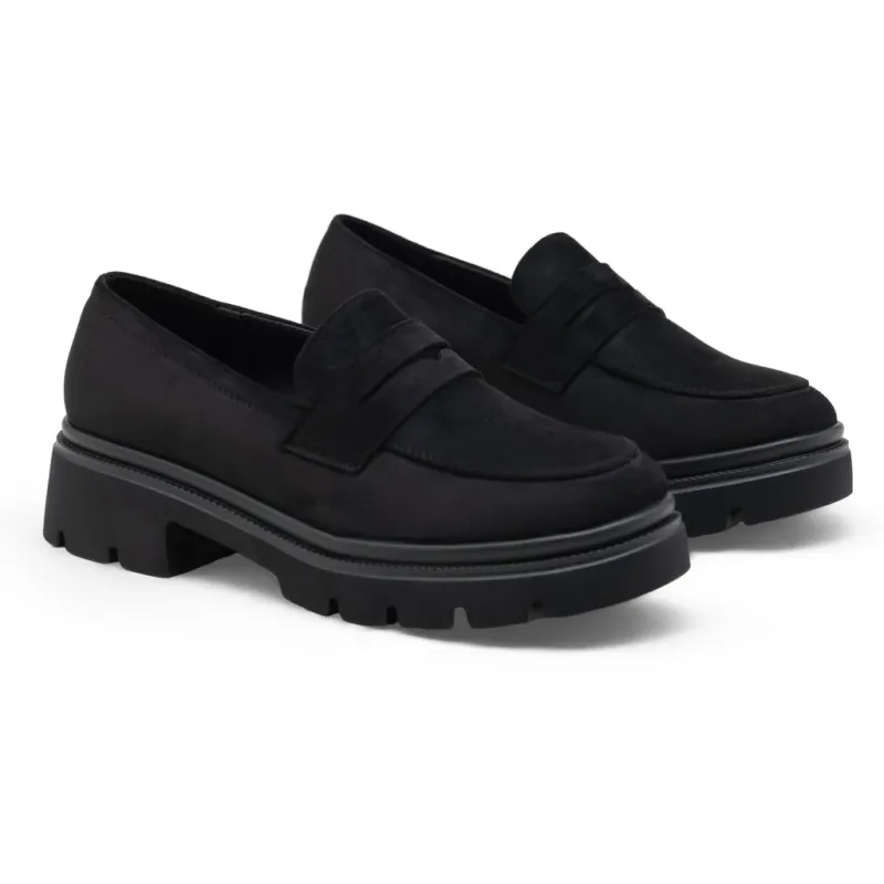 Kamma dame loafers 9280 - Black