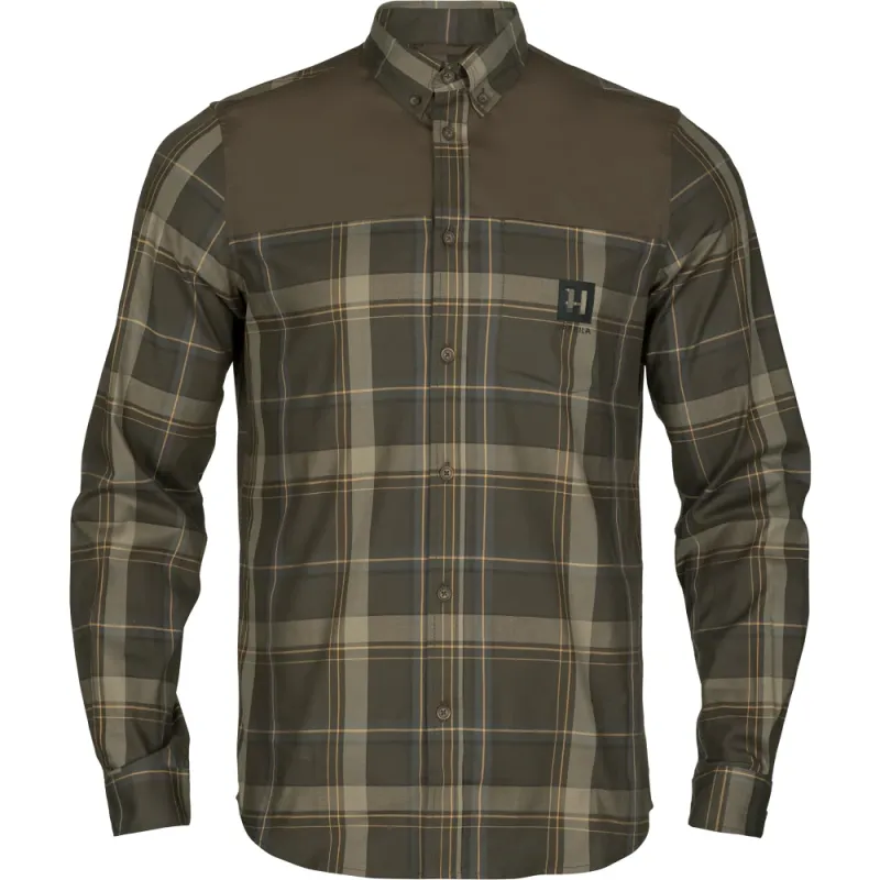 Härkila Anker L/S shirt Willow green