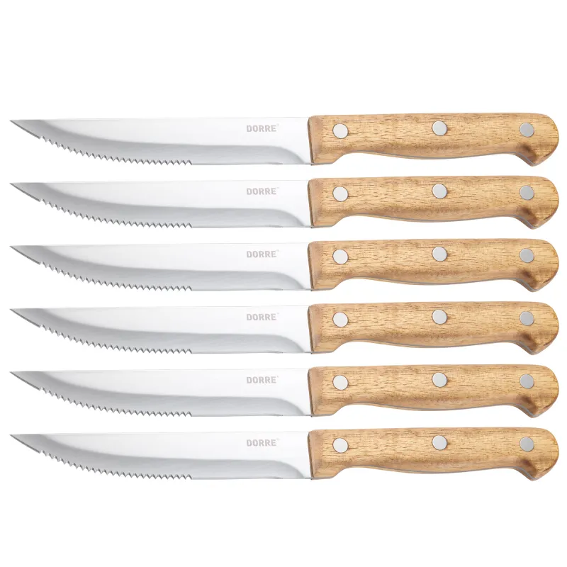 Dorre BBQ steakknive, 6 stk.