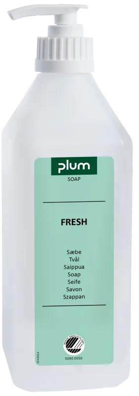 Plum Fresh håndsæbe 600 ml pumpeflaske