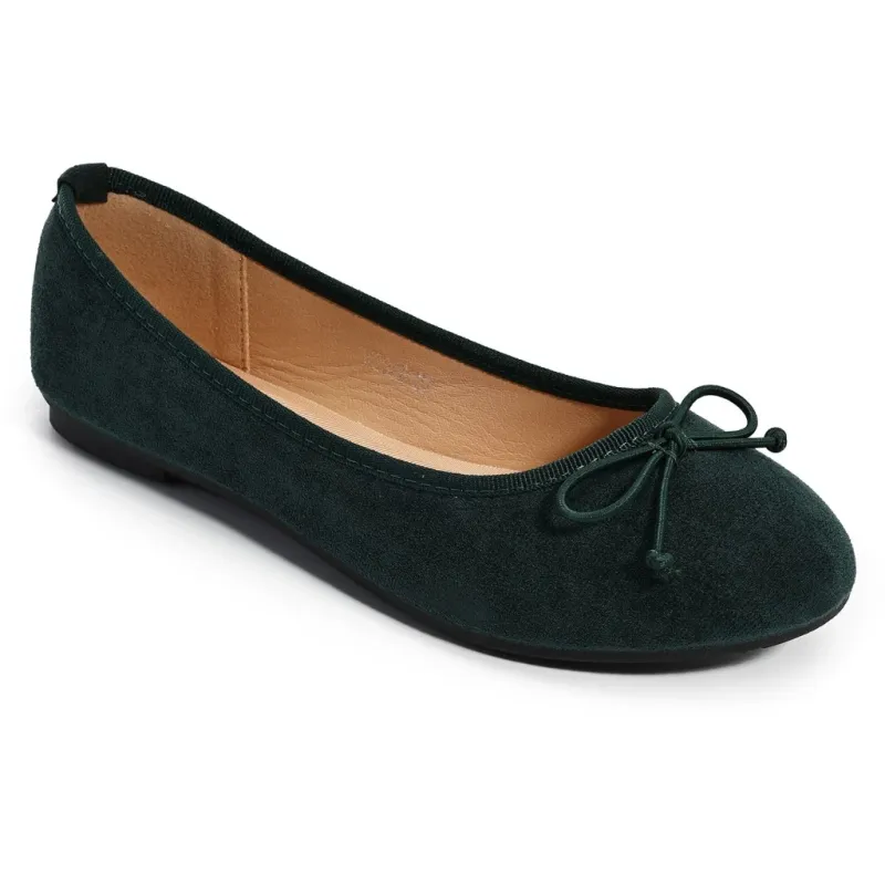 Tanja dame ballerina sko W2300 - Verde