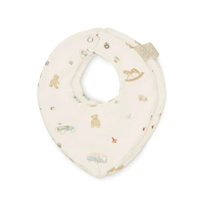 Cam Cam Copenhagen Bandana Savlesmæk - 2-pak - GOTS - Vintage Toys