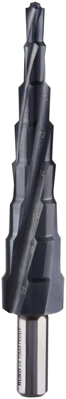 Trappebor HSS-RUnaTec UltimateCut M2 6-20mm