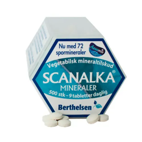 Berthelsen Mineraler 500 tabletter