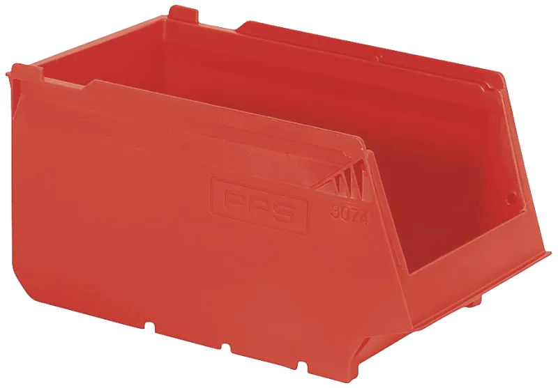 PPS 3074 plukkekasse rød 250×148×130mm 3,7ltr