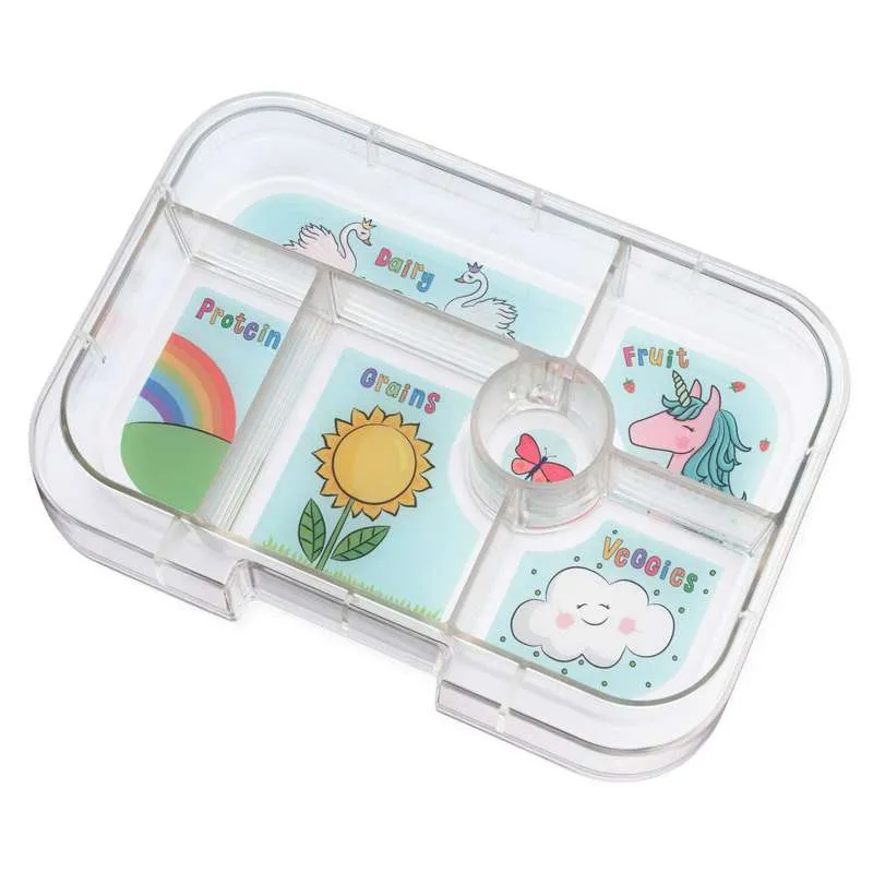 Yumbox Indsatsbakke - Original Tray - 6 rum - Unicorn