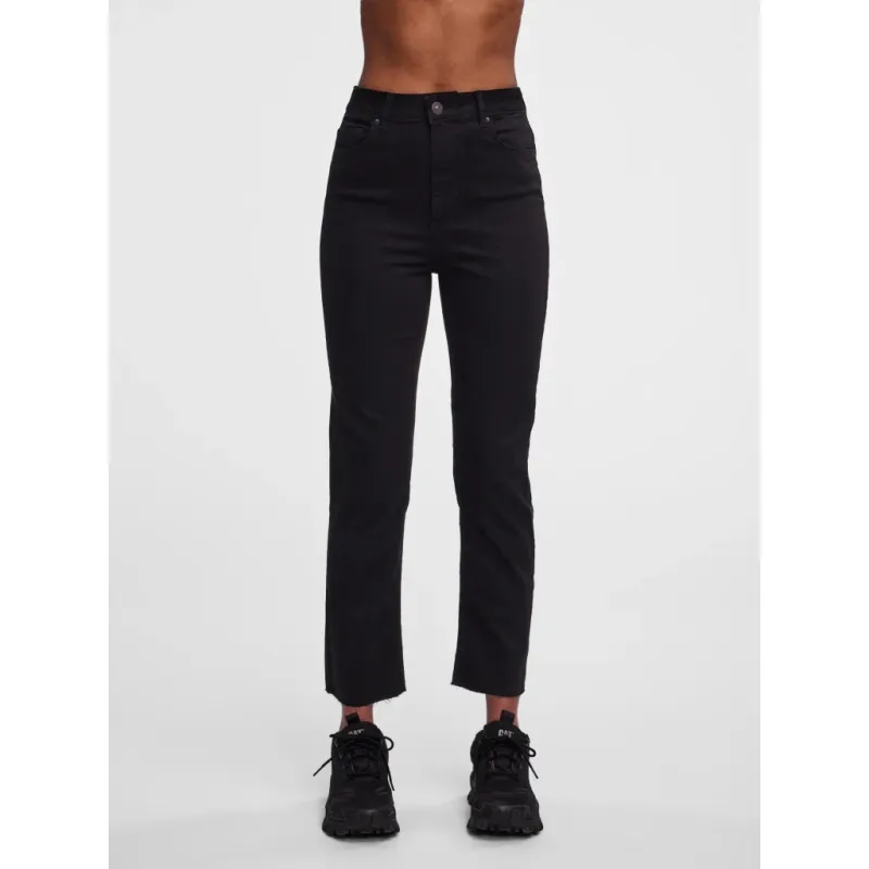 PIECES dame jeans PCDELLY - Black