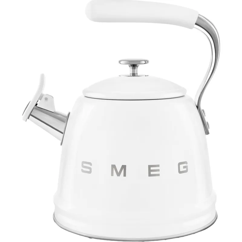 Smeg Vandkedel med fløjte 2,3 liter, hvid