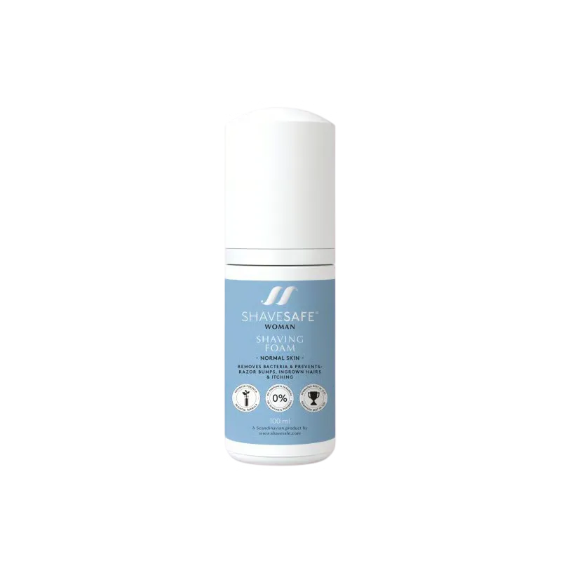 ShaveSafe Woman Shaving Foam Normal Hud 100 ml.