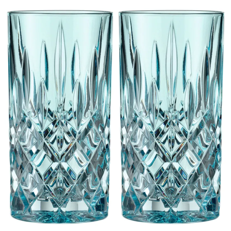 Nachtmann Noblesse longdrinkglas, aqua, 2 stk.