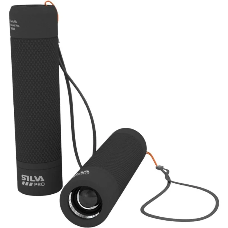 Silva Gearlight 400, lommelygte, sort