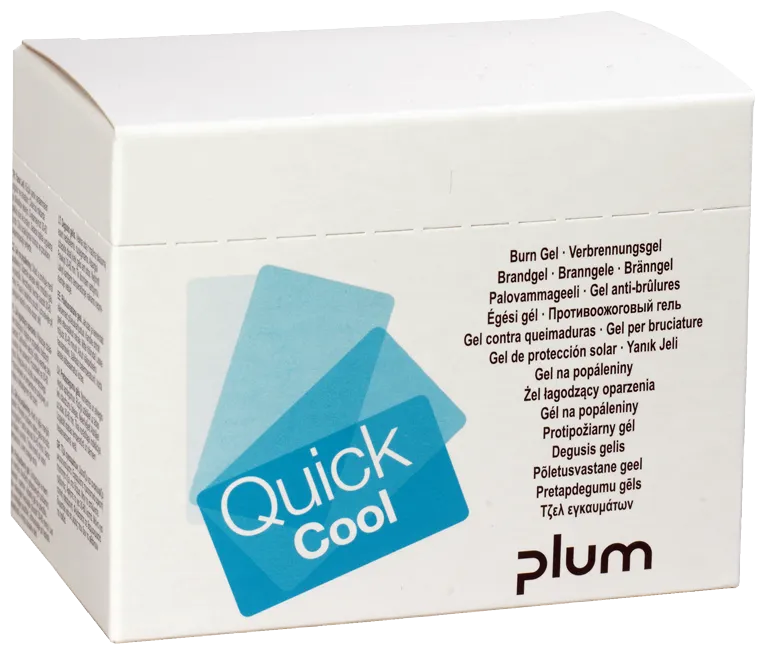 Plum QuickCool burngel med 18 stk