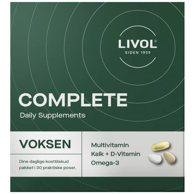Livol Complete Voksen (30 stk)