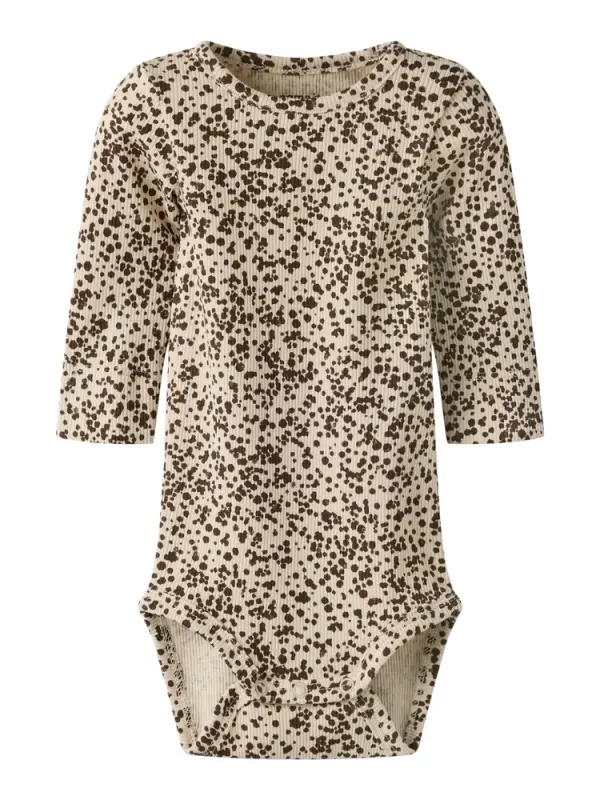 Frainy Langærmet Body - Brazzilian Sand - 50