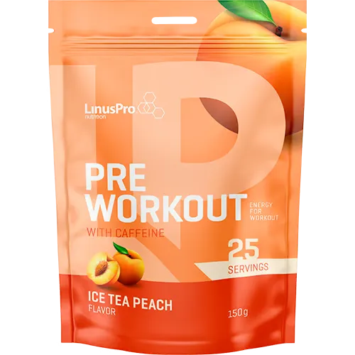 LinusPro Pre-Workout Ice Tea Peach (150 g)