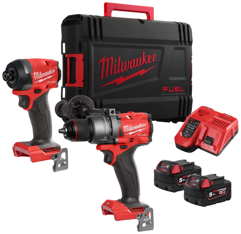 Powerpack 2 maskiner + 2 batterier M18 FPP2A3-502X
