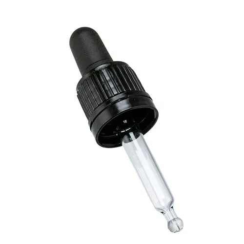 Pipettelåg til 10 ml glasflaske - 1 stk
