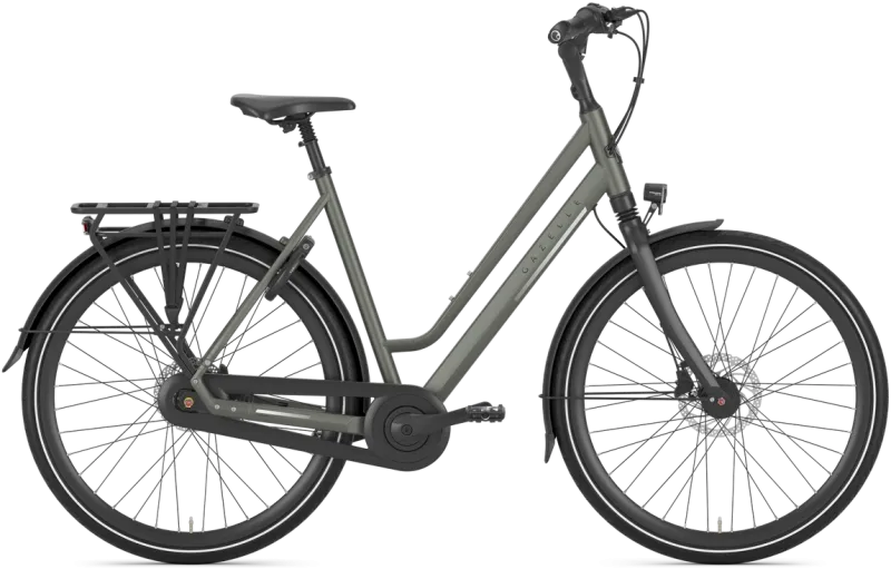 Gazelle Chamonix C8 Dame 2026 - Grøn