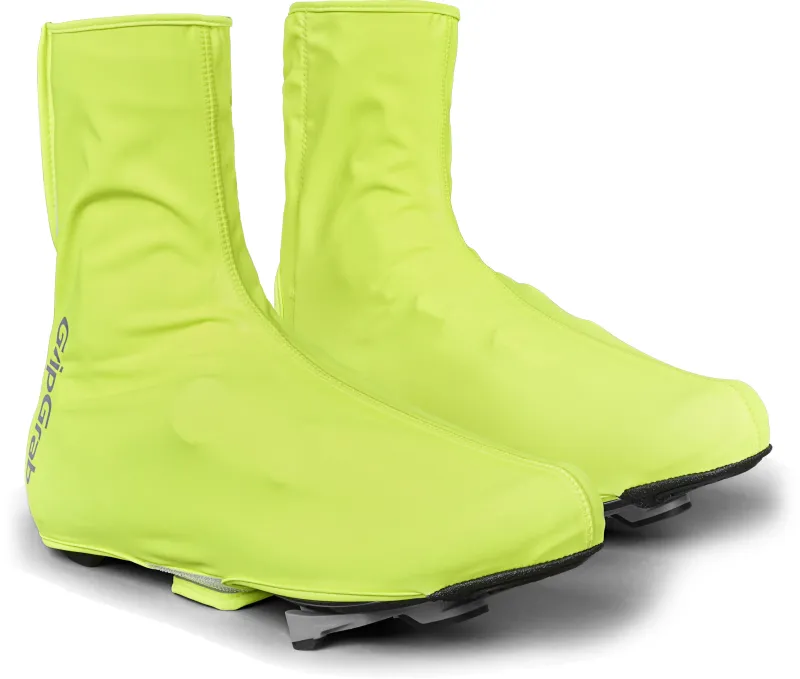 GripGrab RIDE 2 Vandtæt Landevejs Skoovertræk - Yellow Hi-Vis