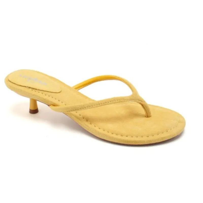 Miona dame stiletter XL-11 - Yellow