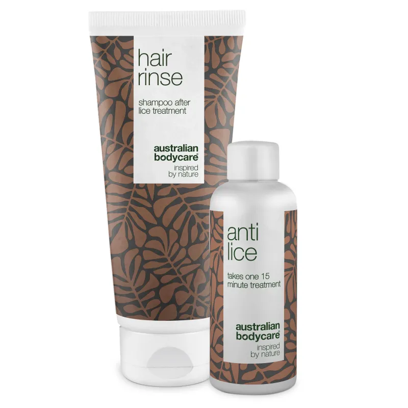 2 luseprodukter til behandling af lus  â Lusekur og forebyggende luseshampoo til problemer med lus