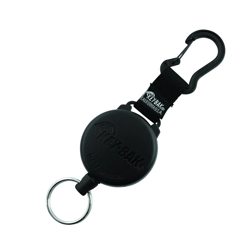 KEY-BAK nøgleholder Securit 488B-HDK Kevlar med karabinkrog