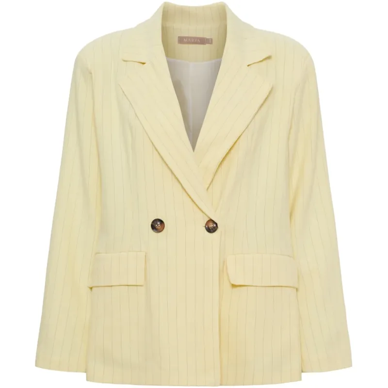 Marta du Chateau dame blazer MdcMarissa 8232 - Yellow Stripe