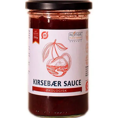 Kirsebær sauce Øko. - 290 gram