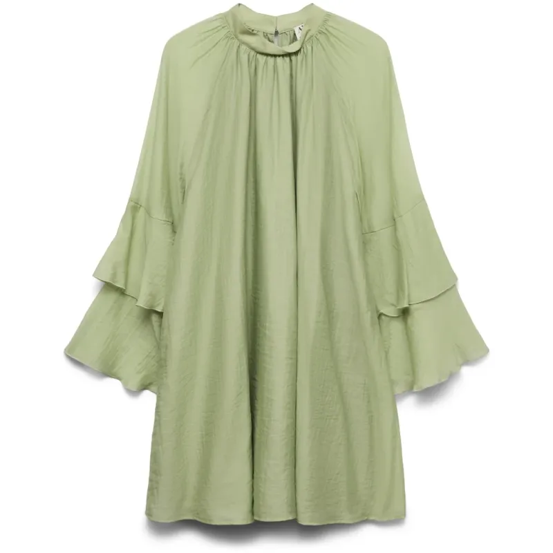 VERO MODA Dame Kjole Awvalora - Reseda