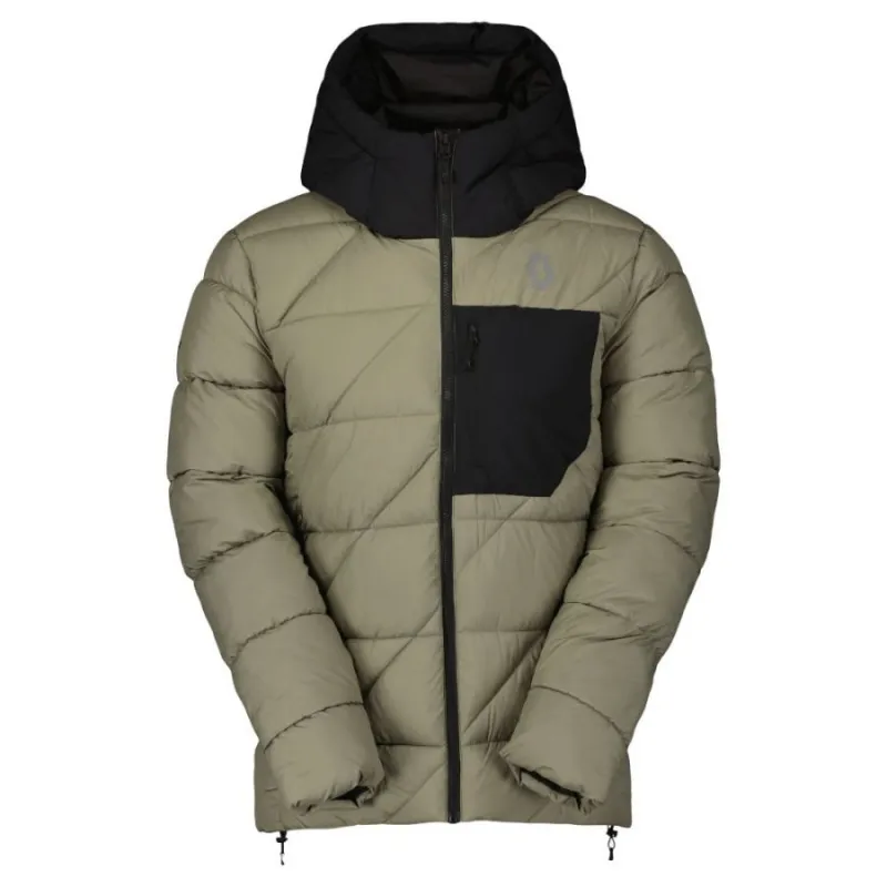 Scott Insuloft Warm, fiberdunjakke, herre, beige/sort
