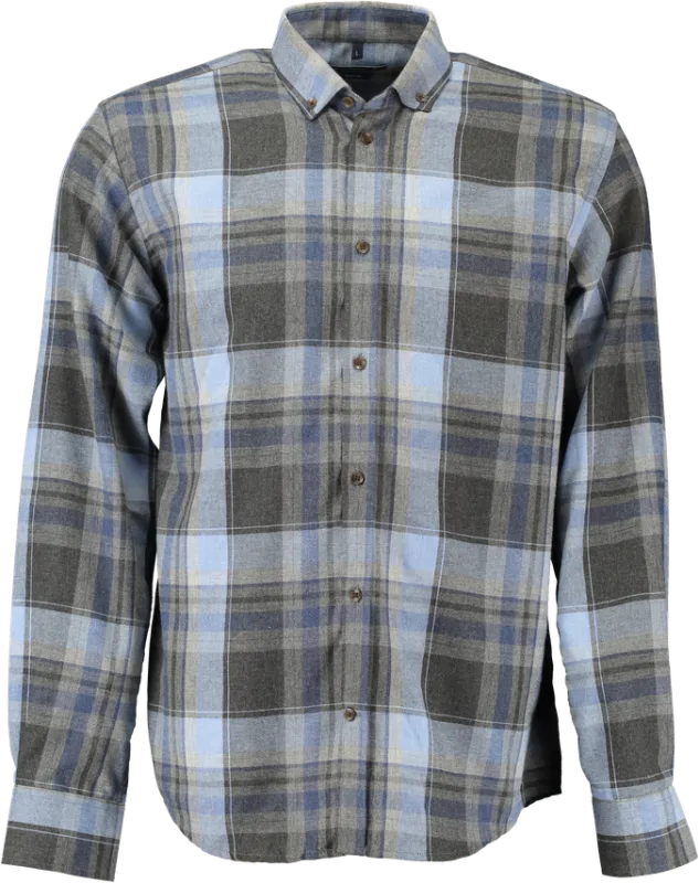 Mens flannel shirt modern fit
