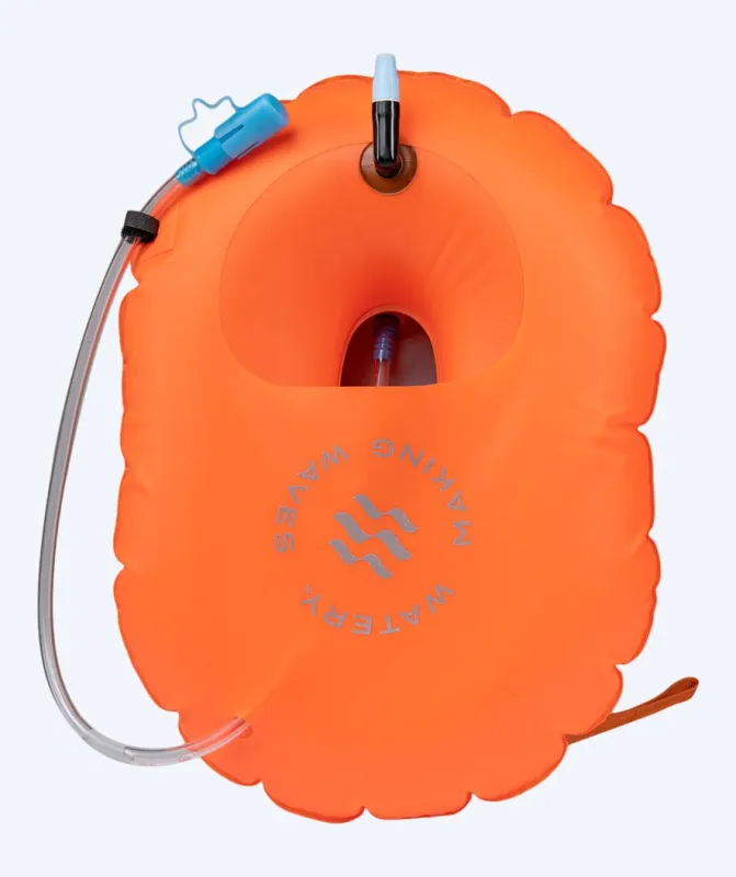Watery havtaske til svømning - Hydration Pro - Orange - Svømmebøje