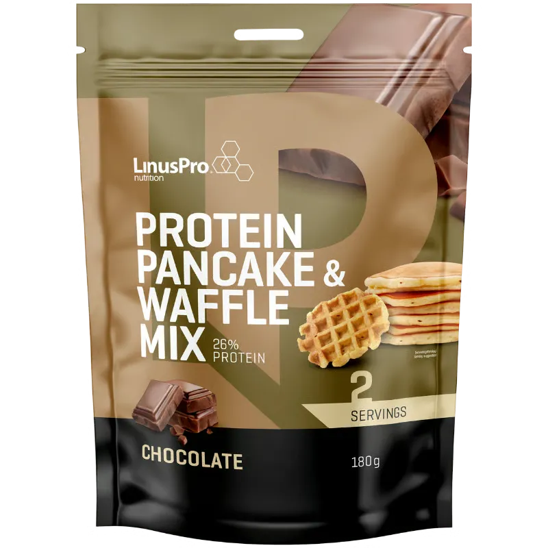 LinusPro Protein Pancake & Wafflemix Chocolate (180 g)