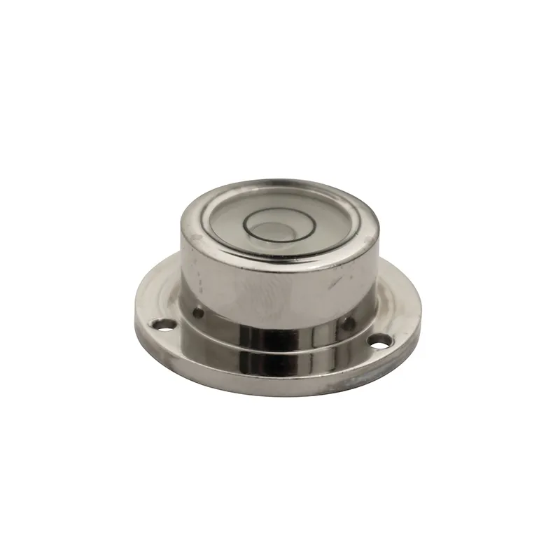Dåselibelle Ø17 mm med Ø25 mm fod for gevind (type 3)