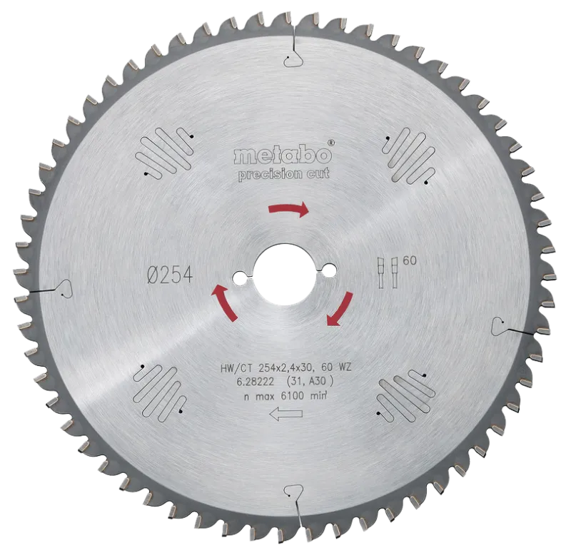 Rundsavklinge til træ 160×1,6×16mm HW/CT Z24 WZ